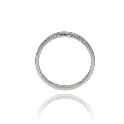 Fehér arany gyűrű 54-es méret (B43338_3I)